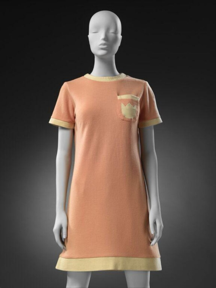Трикотажное мини-платье Mary Quant (Ginger Group), Лондон, 1966 — подол выше колена